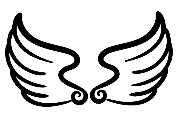 Download Angel Wings SVG Cut file by Creative Fabrica Crafts · Creative Fabrica
