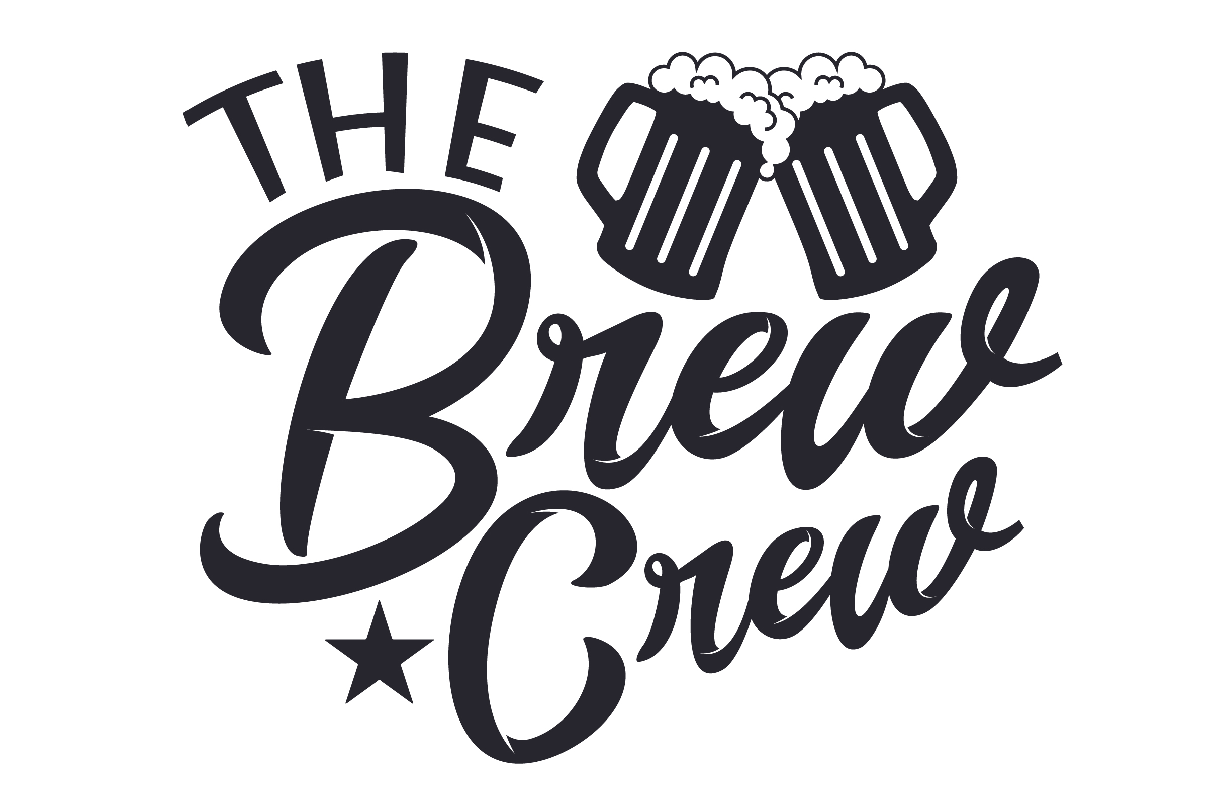 The Brew Crew SVG Cut file by Creative Fabrica Crafts · Creative Fabrica