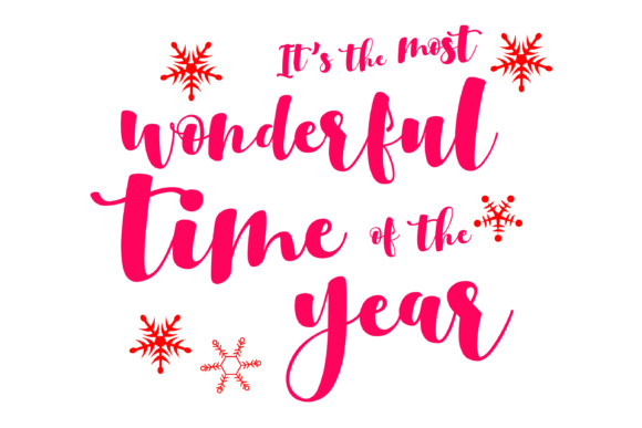 It's Most Wonderful Time of the Year Graphic by BlueStar Creatives ...