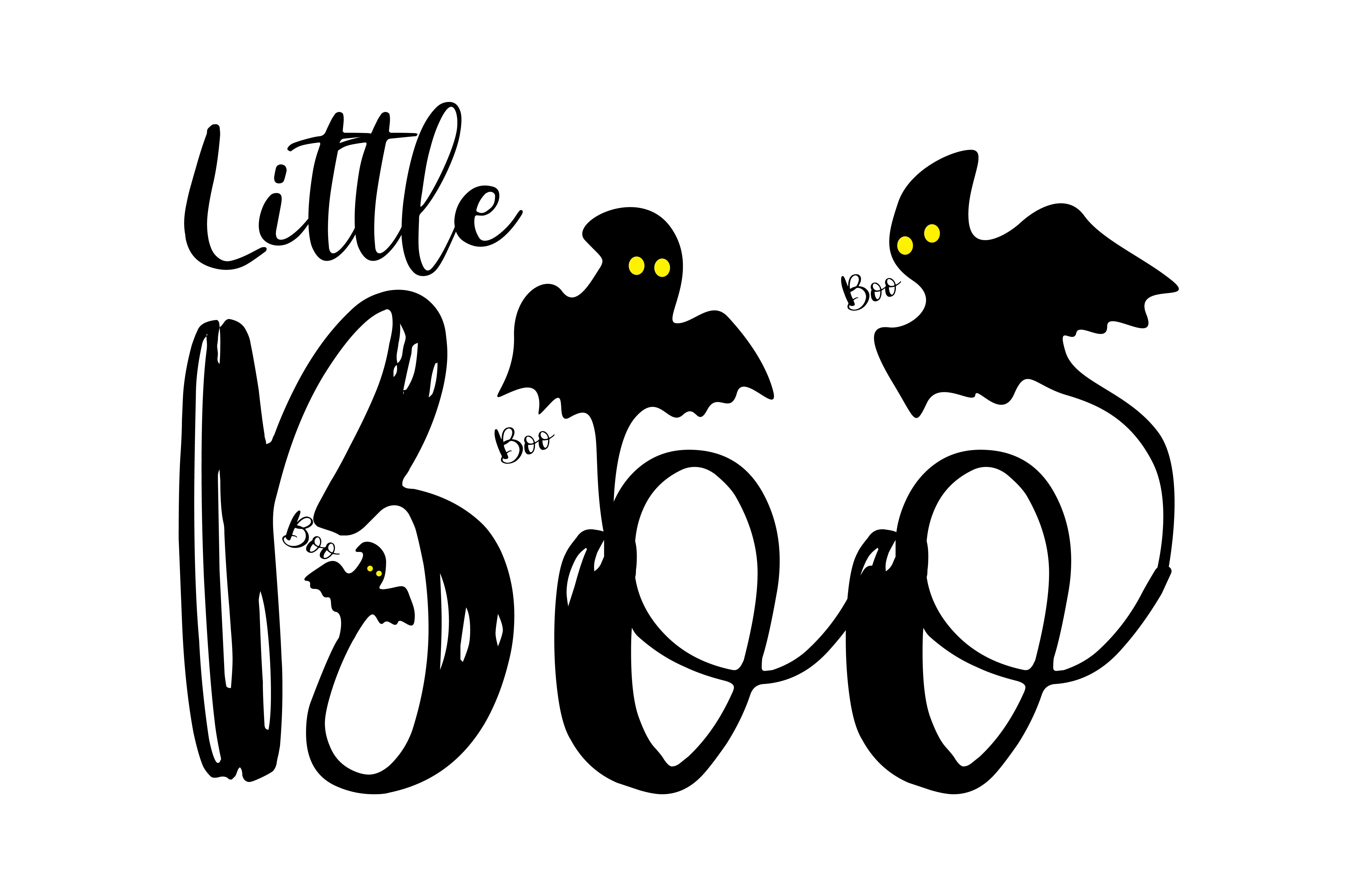 Little Boo Graphic by TheLucky · Creative Fabrica