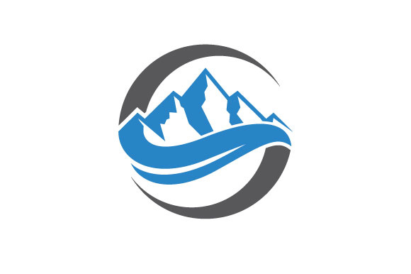 Mountain Circle Logo (Graphic) by hartgraphic · Creative Fabrica