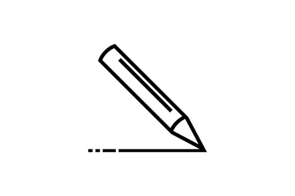 Pencil Icon Stock Illustration - Download Image Now - Icon Symbol