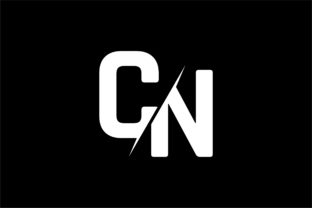 Monogram CN Logo Graphic by Greenlines Studios · Creative Fabrica