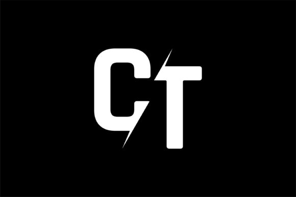 Monogram CT Logo Graphic by Greenlines Studios · Creative Fabrica
