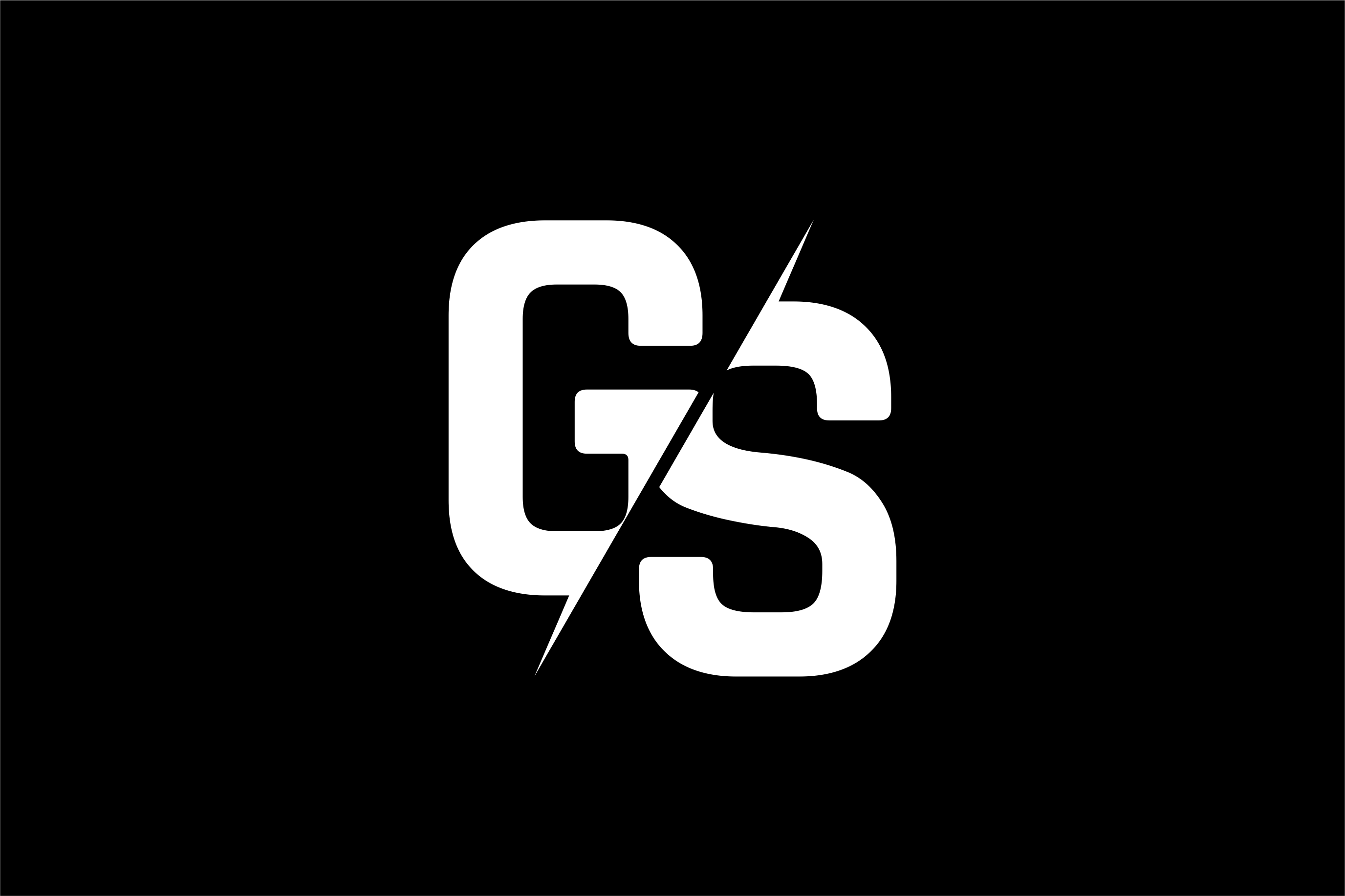 monogram gs logo design gráfico por greenlines studios creative fabrica