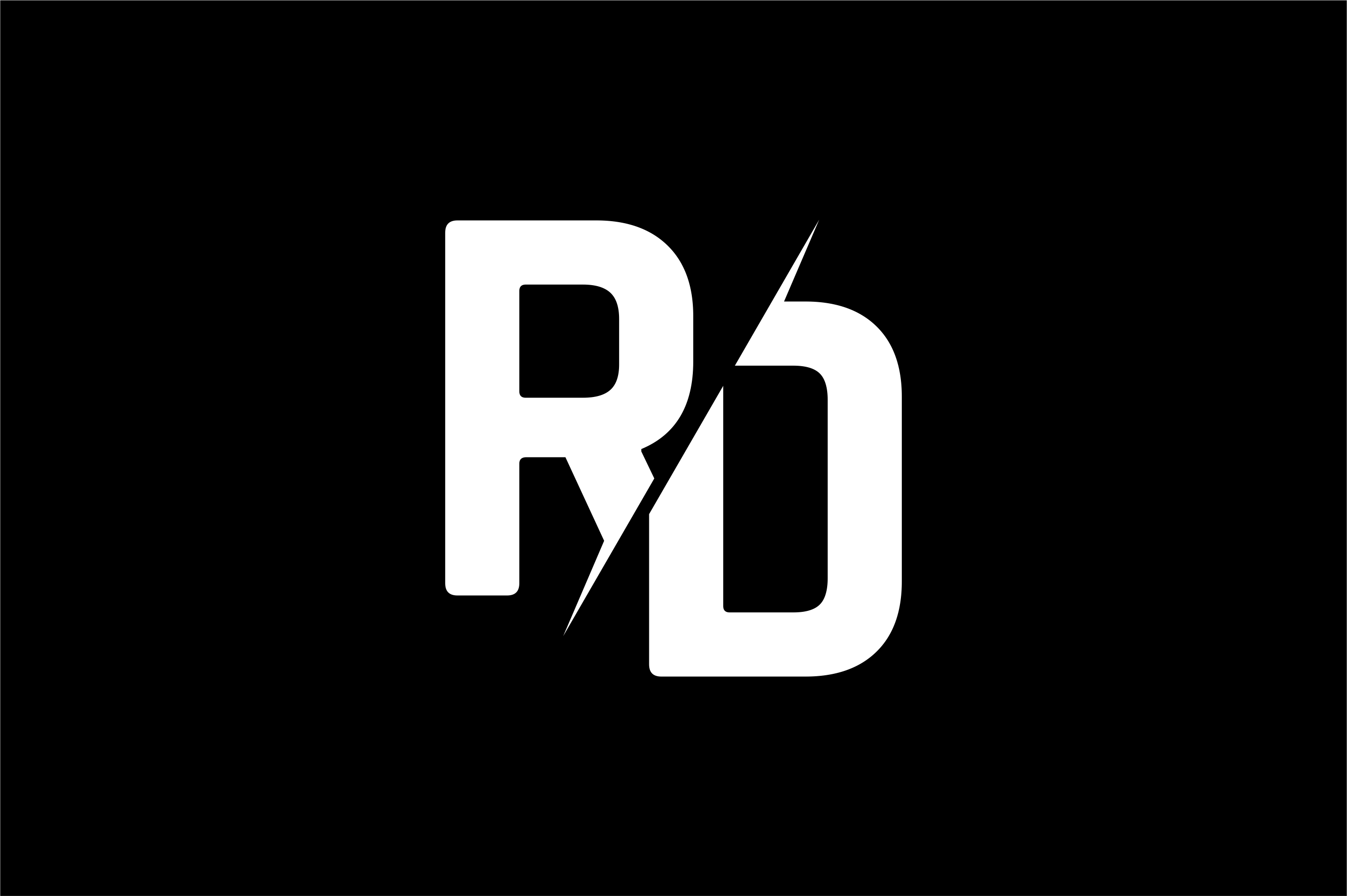 Monogram Rd Logo Design Graphic By Greenlines Studios · Creative Fabrica