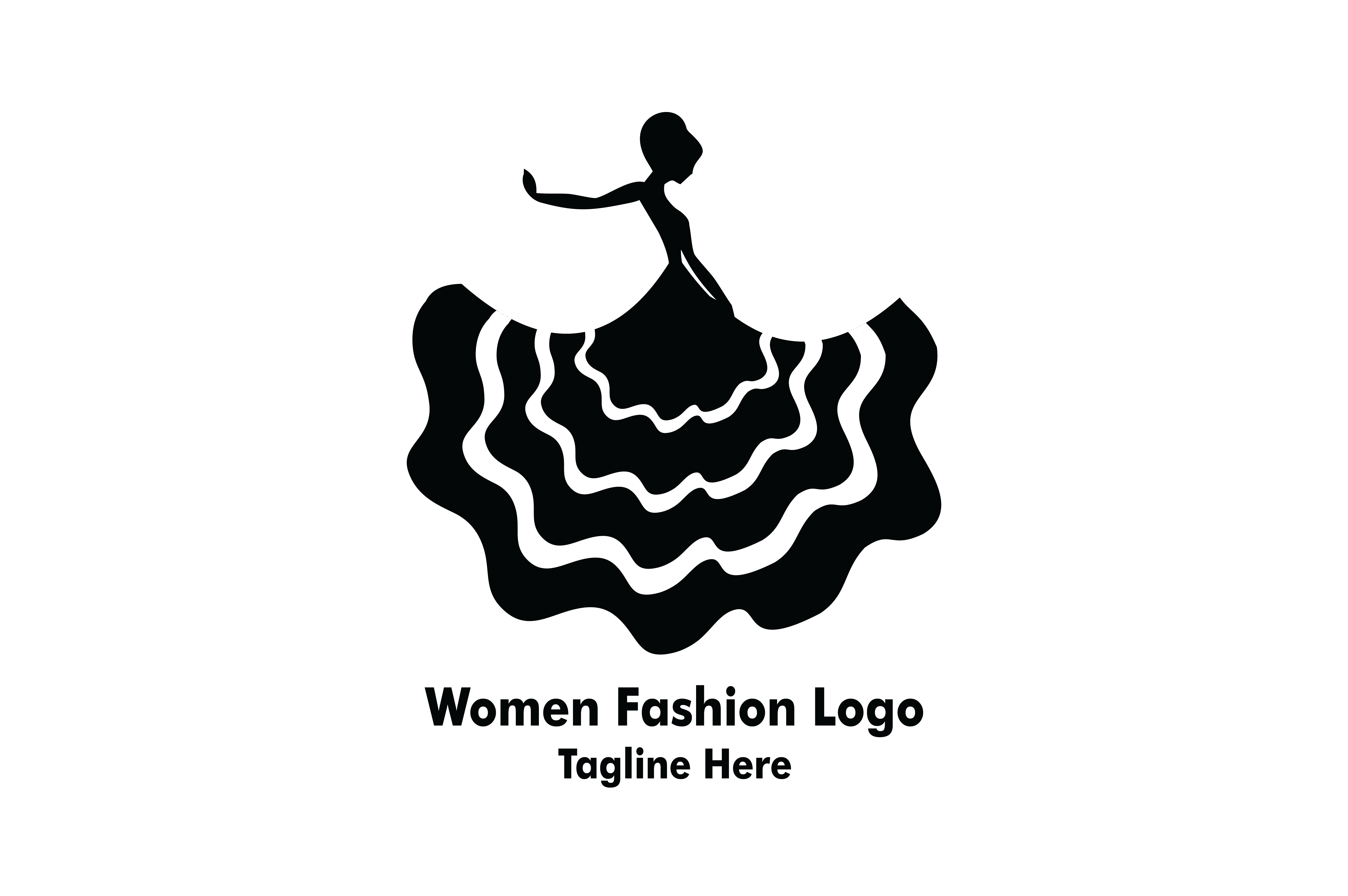 Women Beauty Fashion Logo Graphic by Yuhana Purwanti · Creative Fabrica