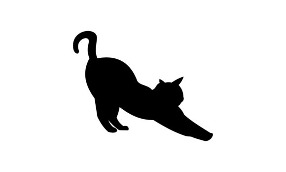 Cute Black Cat Icon Vector & Photo (Free Trial)