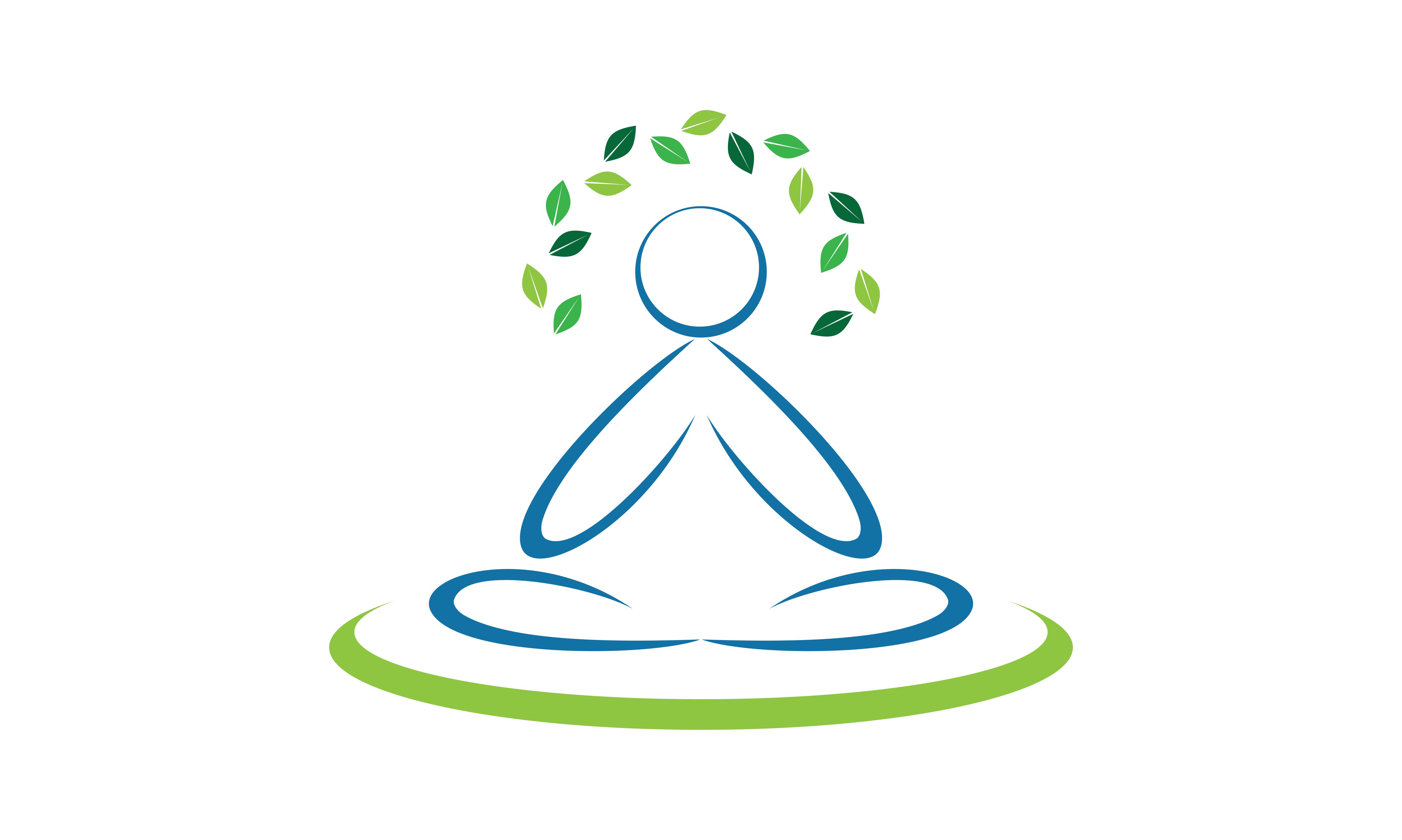 Yoga Logo Design Stock. Human Meditation Graphic by DEEMKA STUDIO ...
