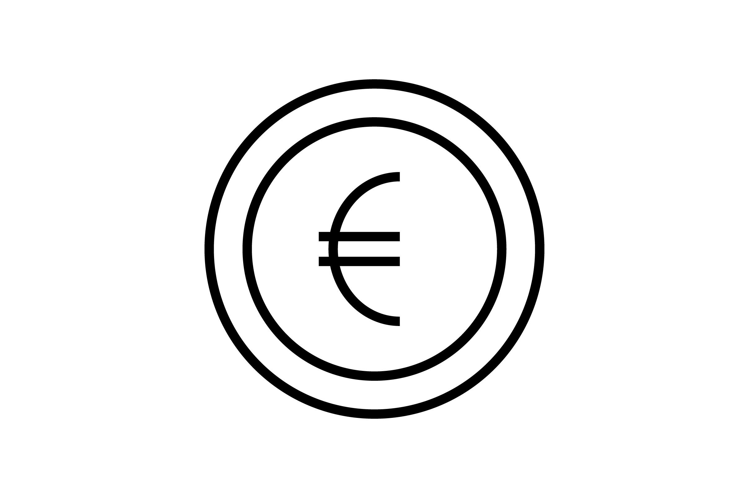 Euro Line Art Vector Icon Graphic by riduwanmolla · Creative Fabrica