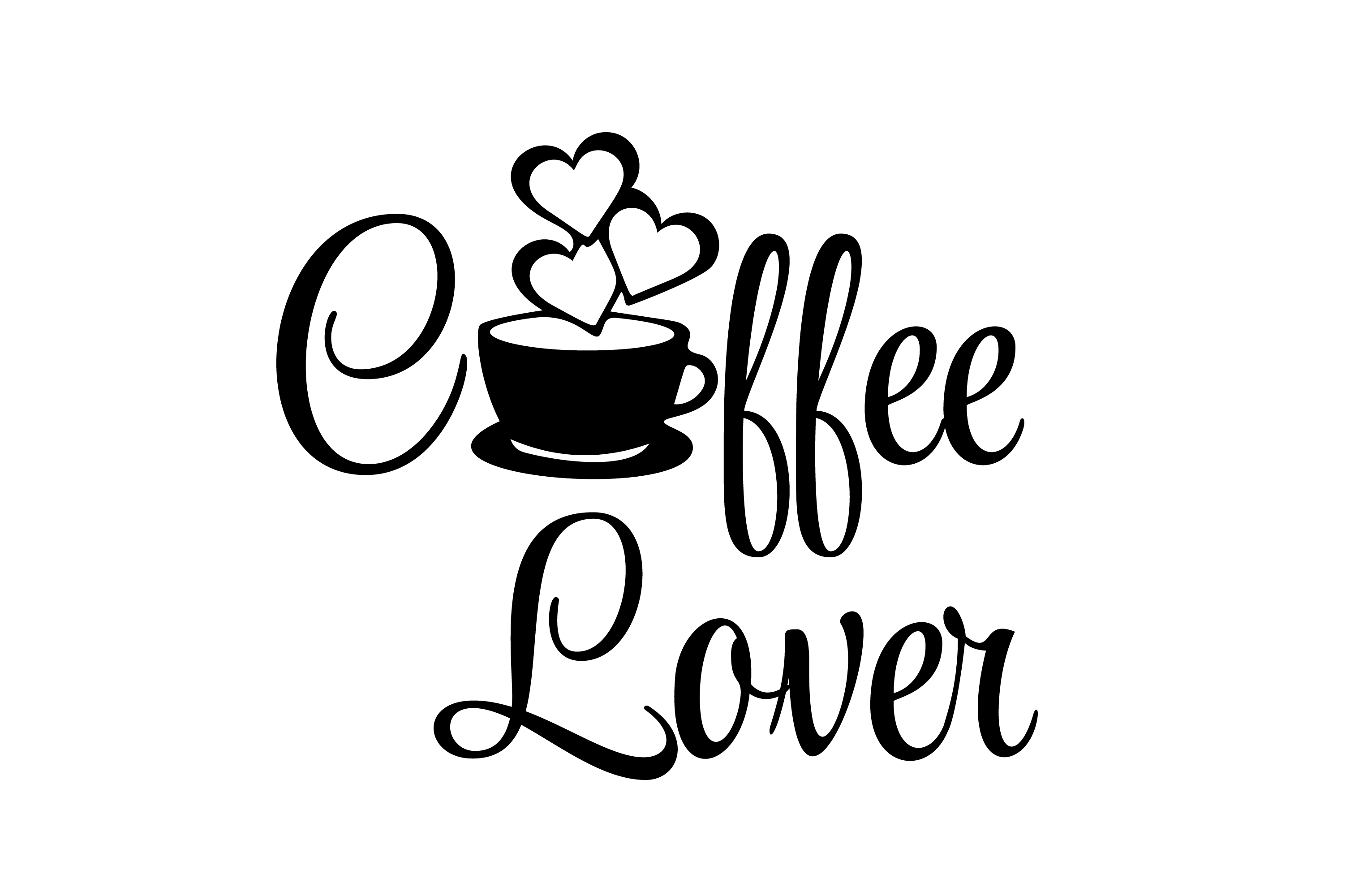 Coffee Lover Printing and Cutting Files Graphic by Magnolia Blooms ·  Creative Fabrica