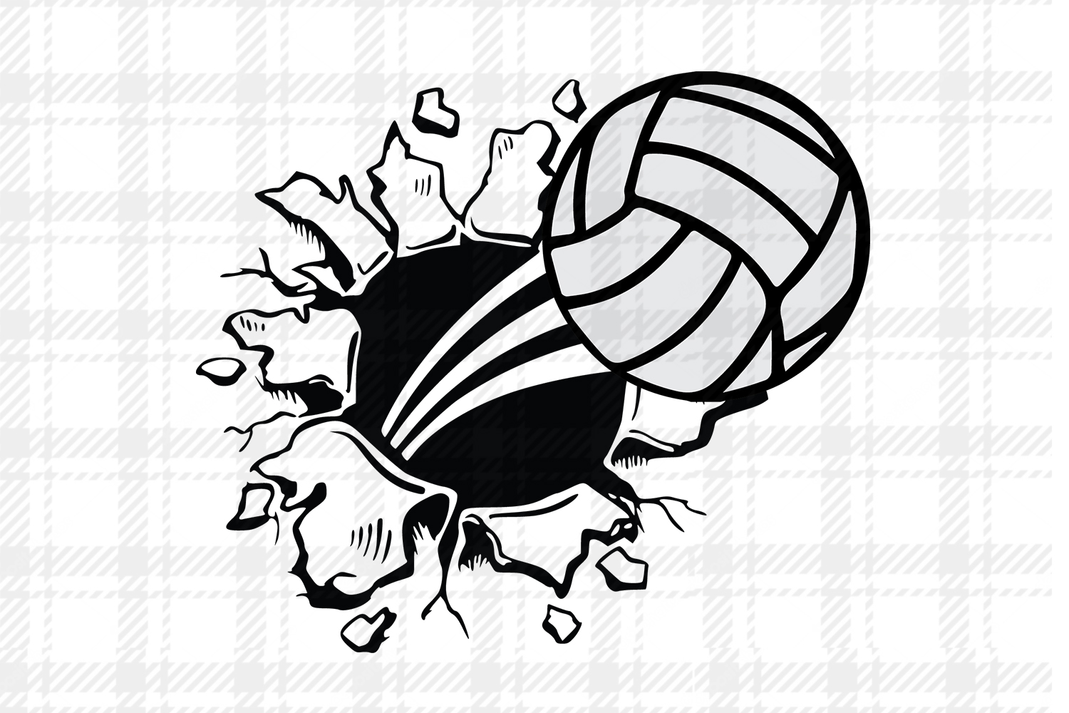 Волейбол вектор лого