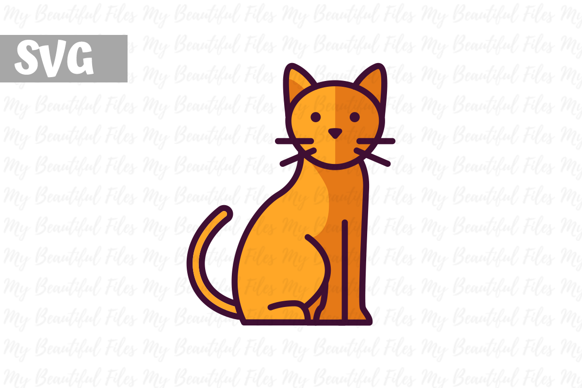Cat Icon.- Vector Graphic by Hoeda80 · Creative Fabrica