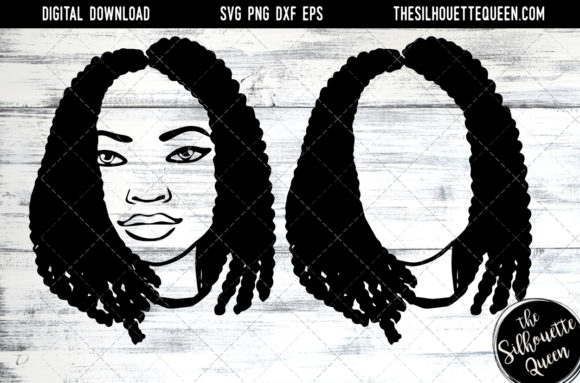 Download Afro Hair Short Box Braid Bob Graphic By Thesilhouettequeenshop Creative Fabrica Yellowimages Mockups