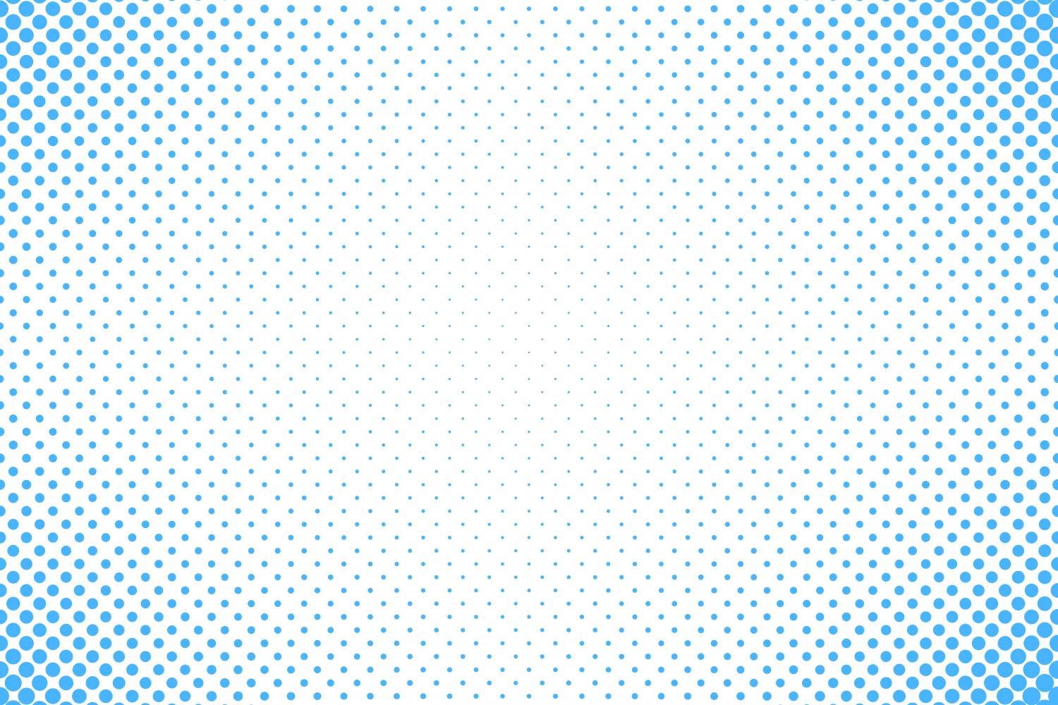 Halftone Blue Dot Pattern Graphic by davidzydd · Creative Fabrica