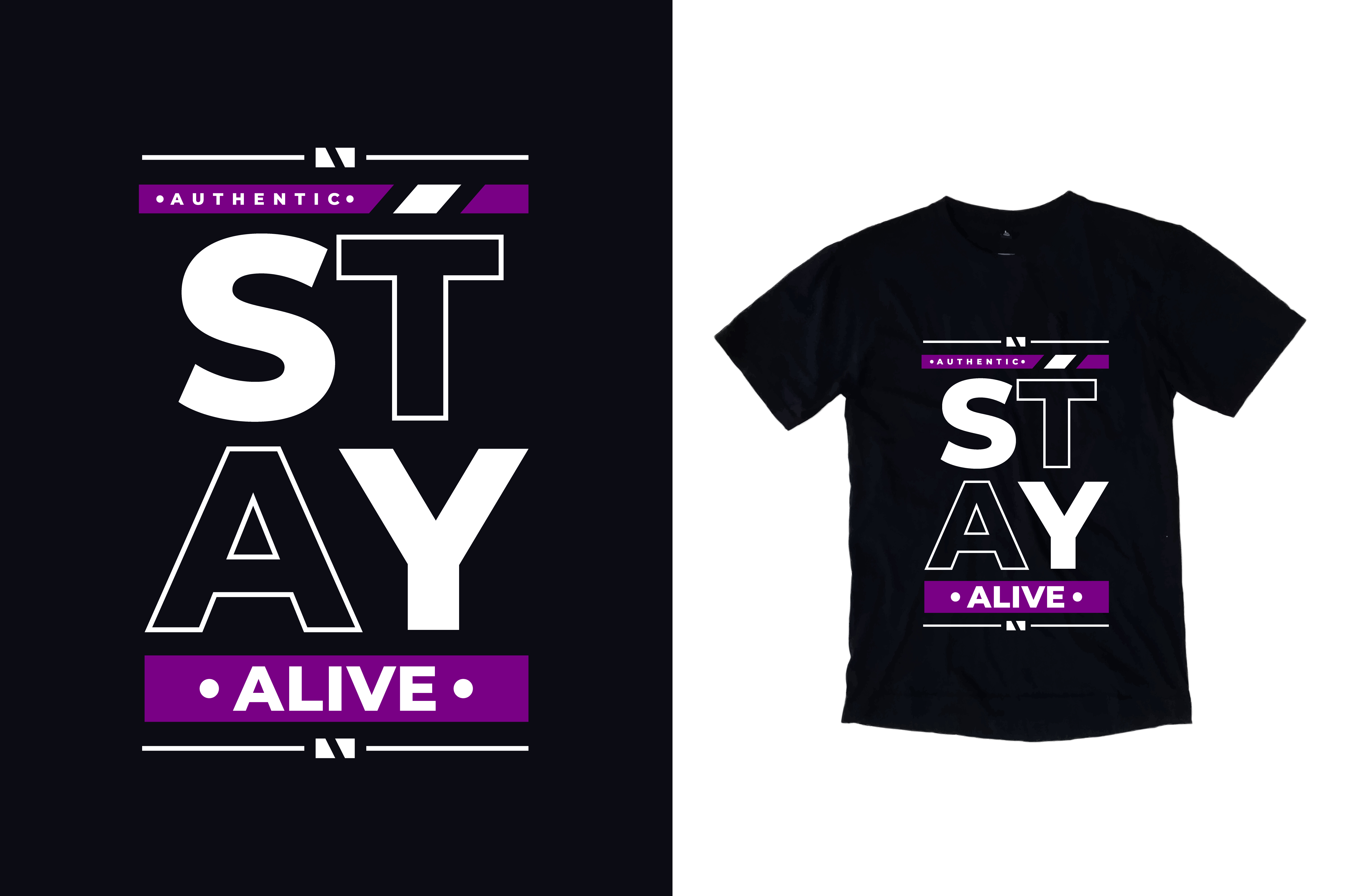 T-shirt Stay Alive Quotes Graphic by yazriltri · Creative Fabrica