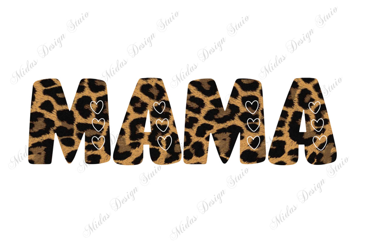 Sublimation - Leopard MaMa Graphic by MidasStudio · Creative Fabrica