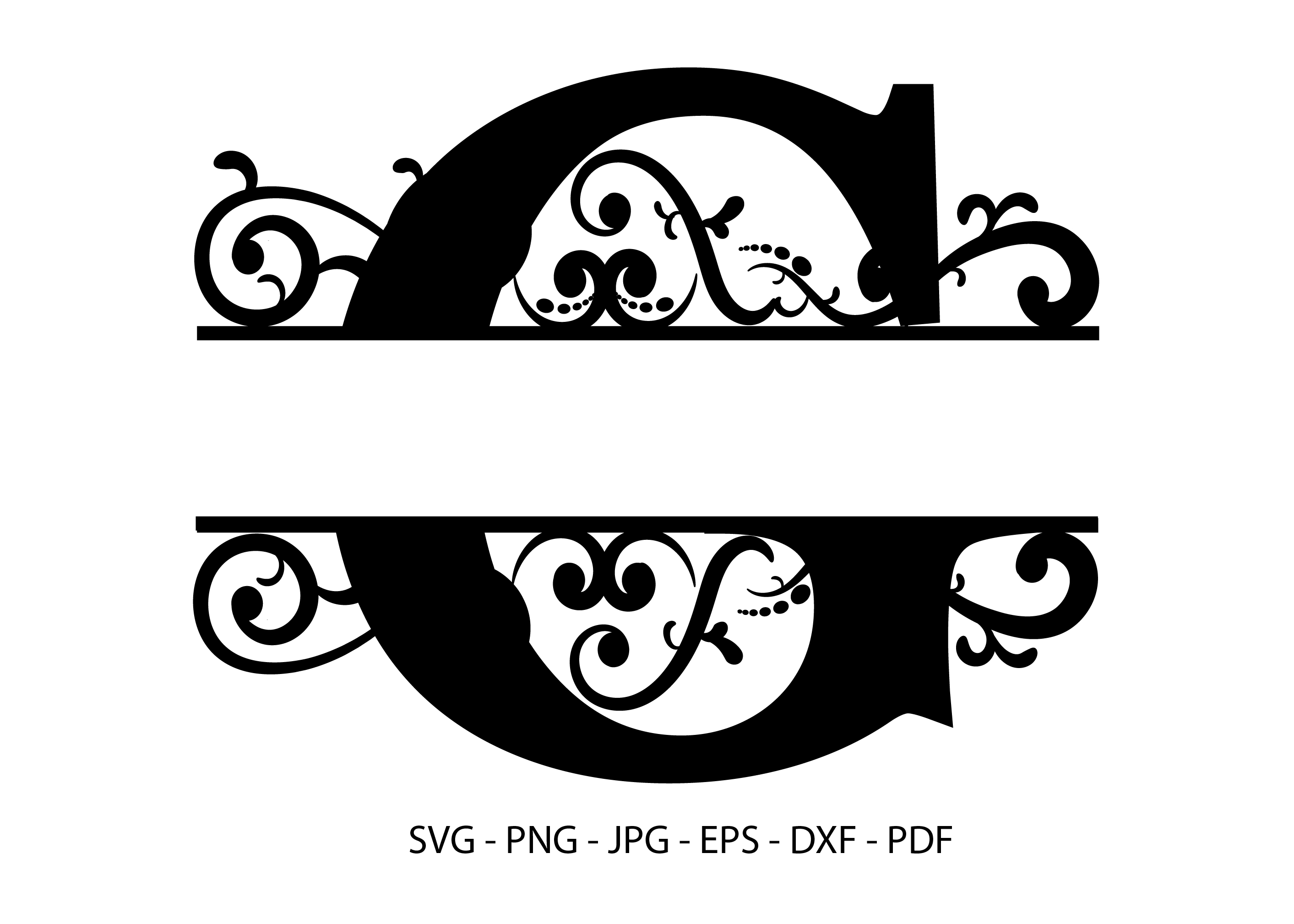Free Free Split Monogram Svg G SVG PNG EPS DXF File