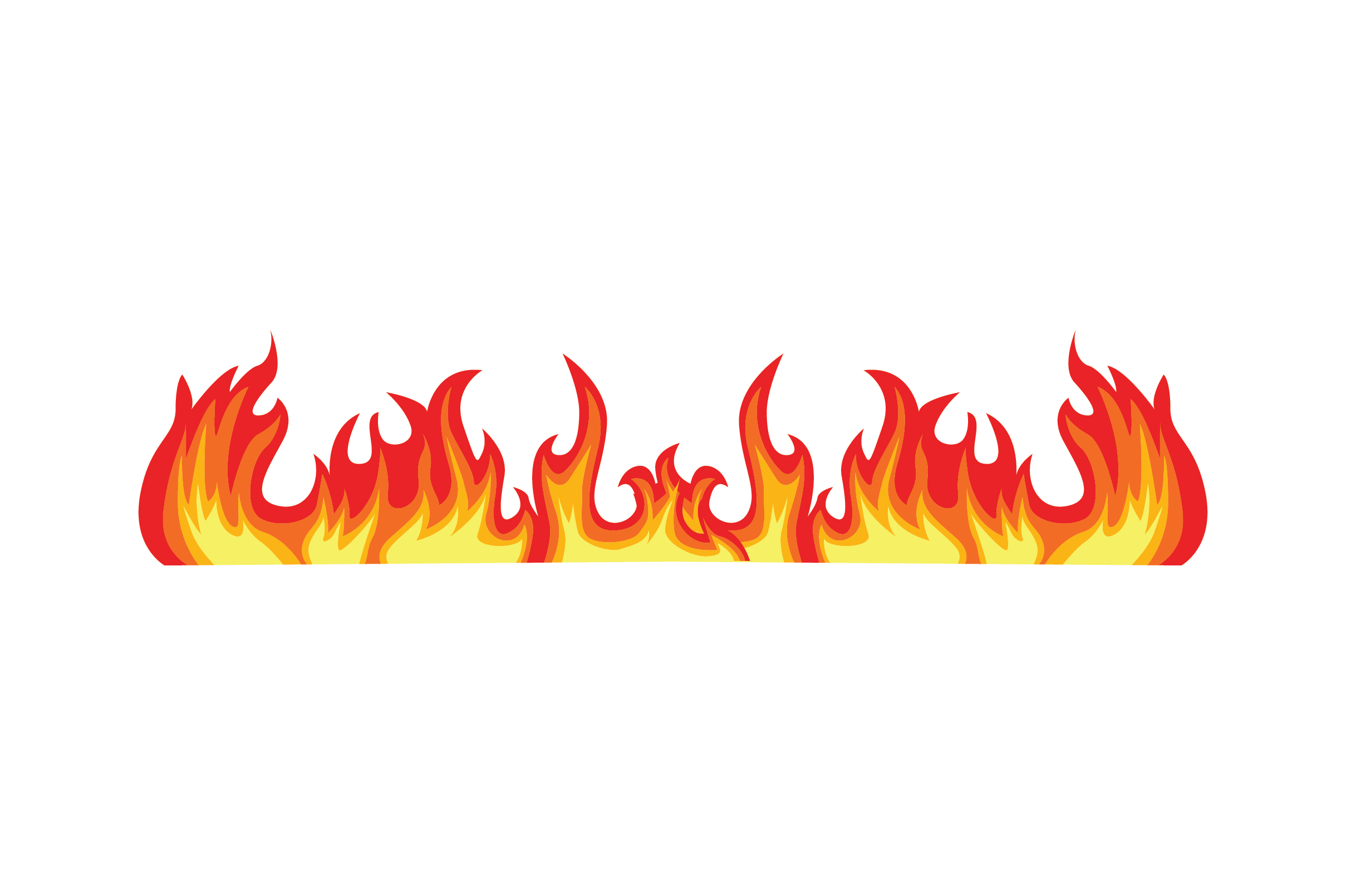 Detailed Fire Flame Svg
