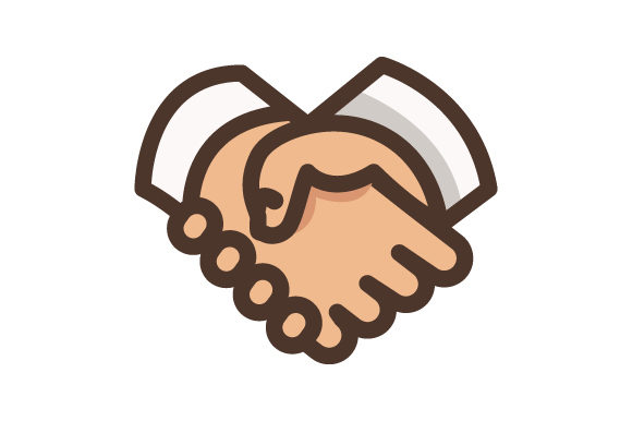 Shaking hands - Free hands and gestures icons