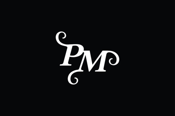 Monogram PM Logo Design Graphic by Greenlines Studios · Creative