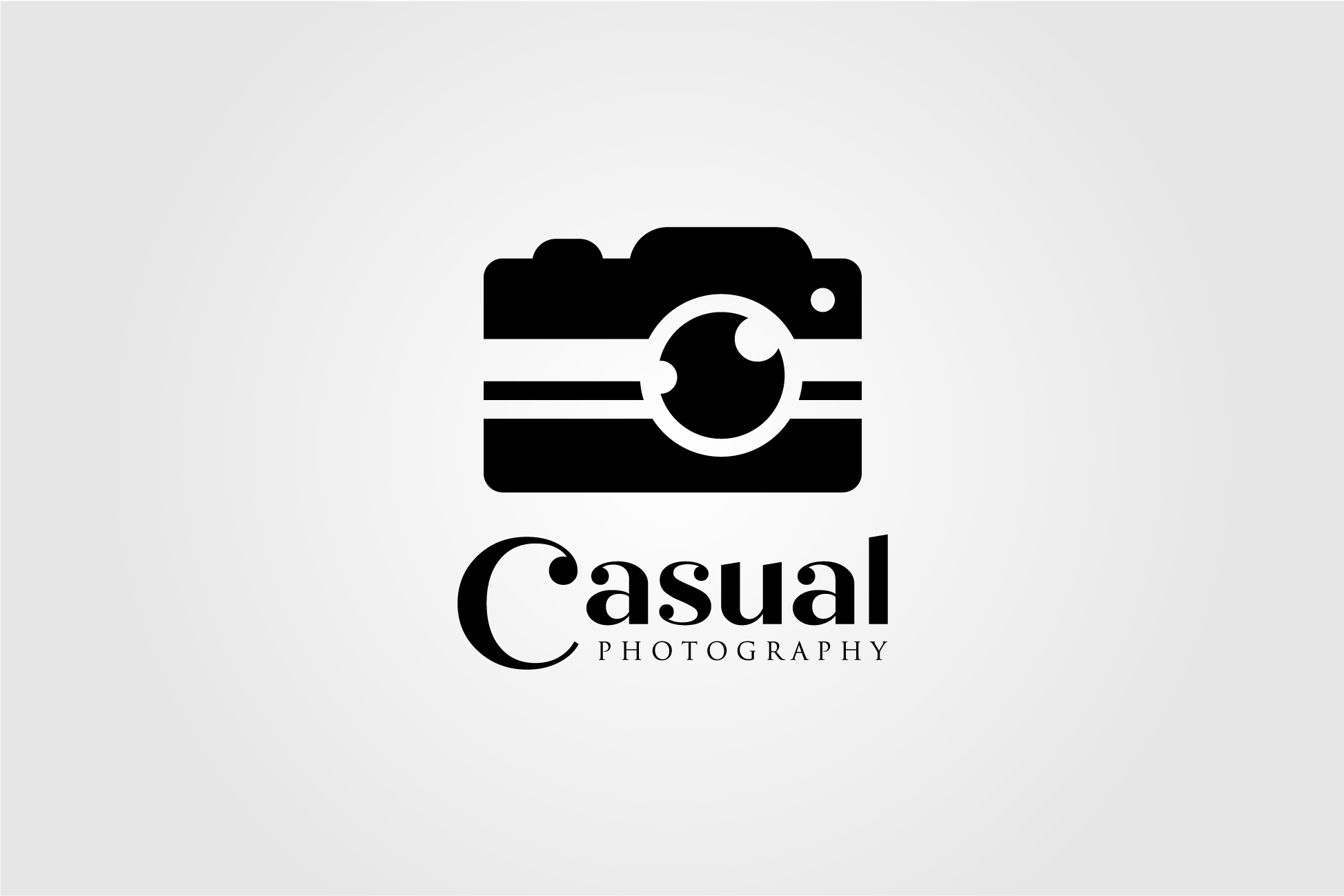 Casual Camera Photography Logo Design Graphic by lawoel · Creative Fabrica