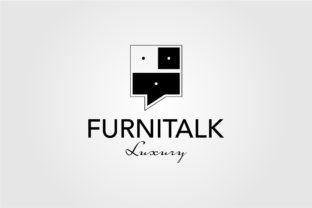Furniture Talk Interior Logo Vector Graphic by lawoel · Creative Fabrica