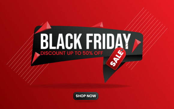 Black Friday Sale Banner Template. Graphic by ngabeivector · Creative  Fabrica