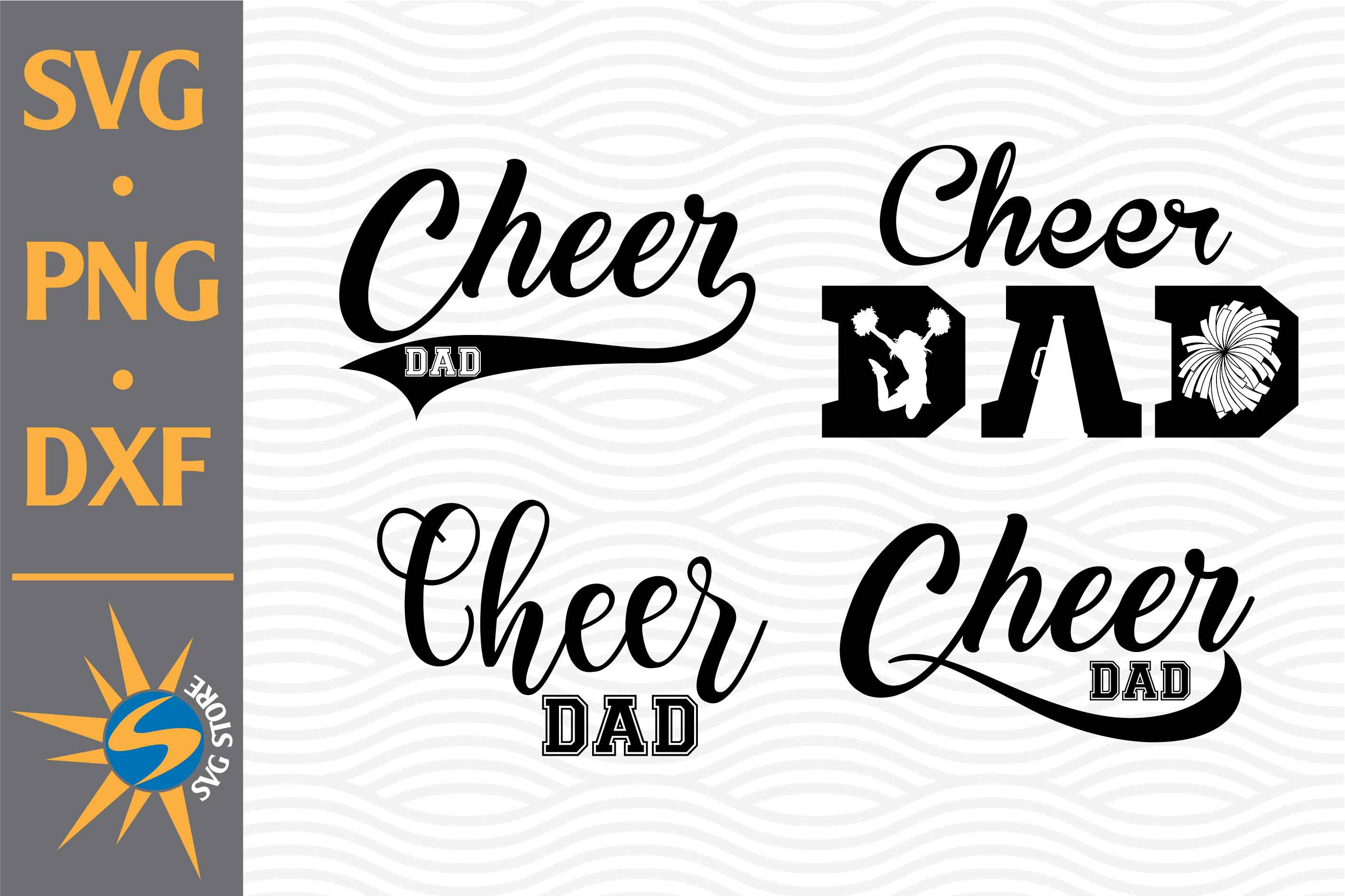 Cheer Dad Graphic by SVGStoreShop · Creative Fabrica