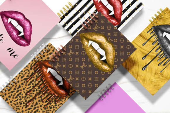 How to create the Louis Vuitton glitter lip