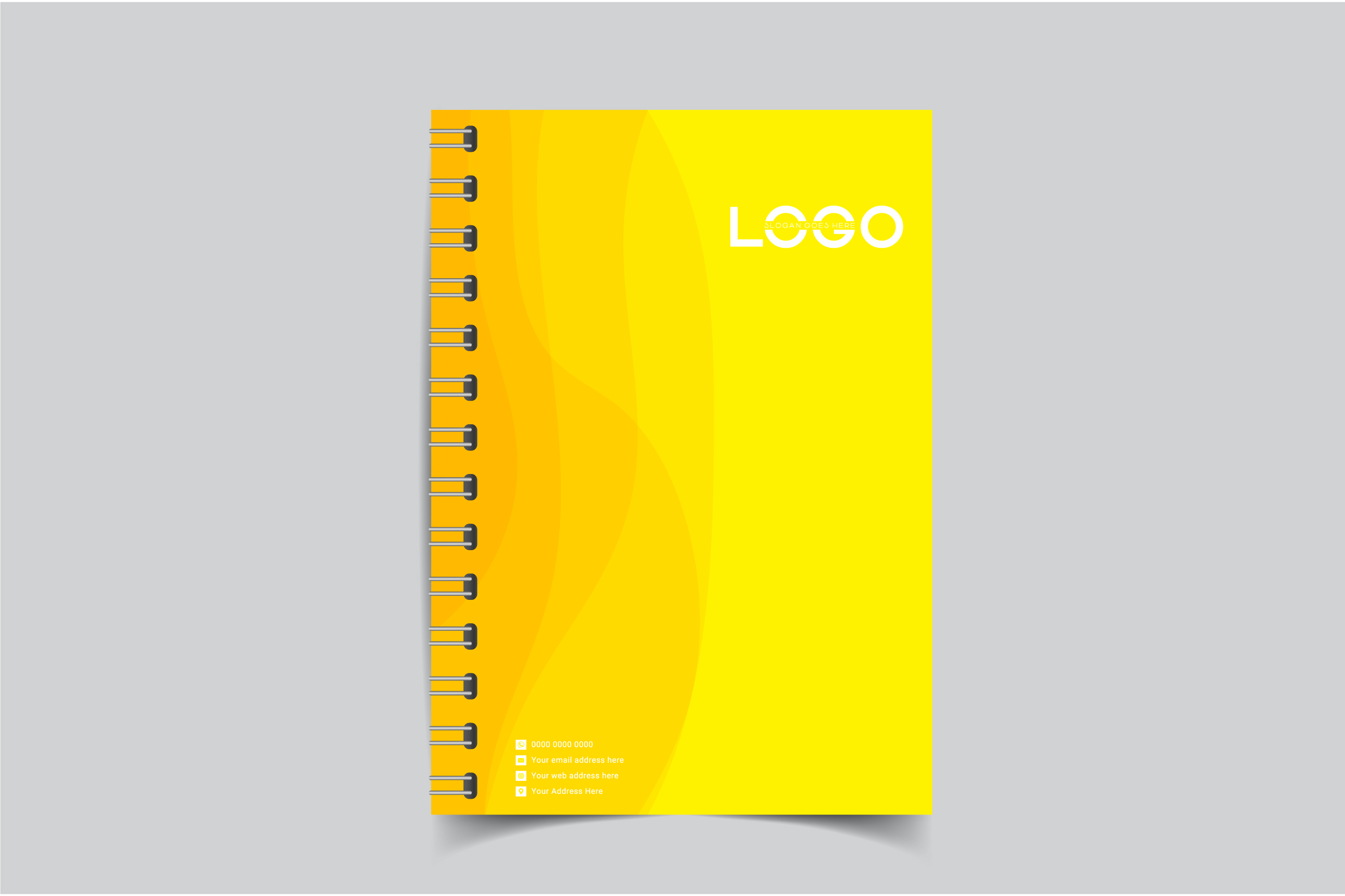Notebook Cover Design Template Graphic by Ju Design · Creative Fabrica