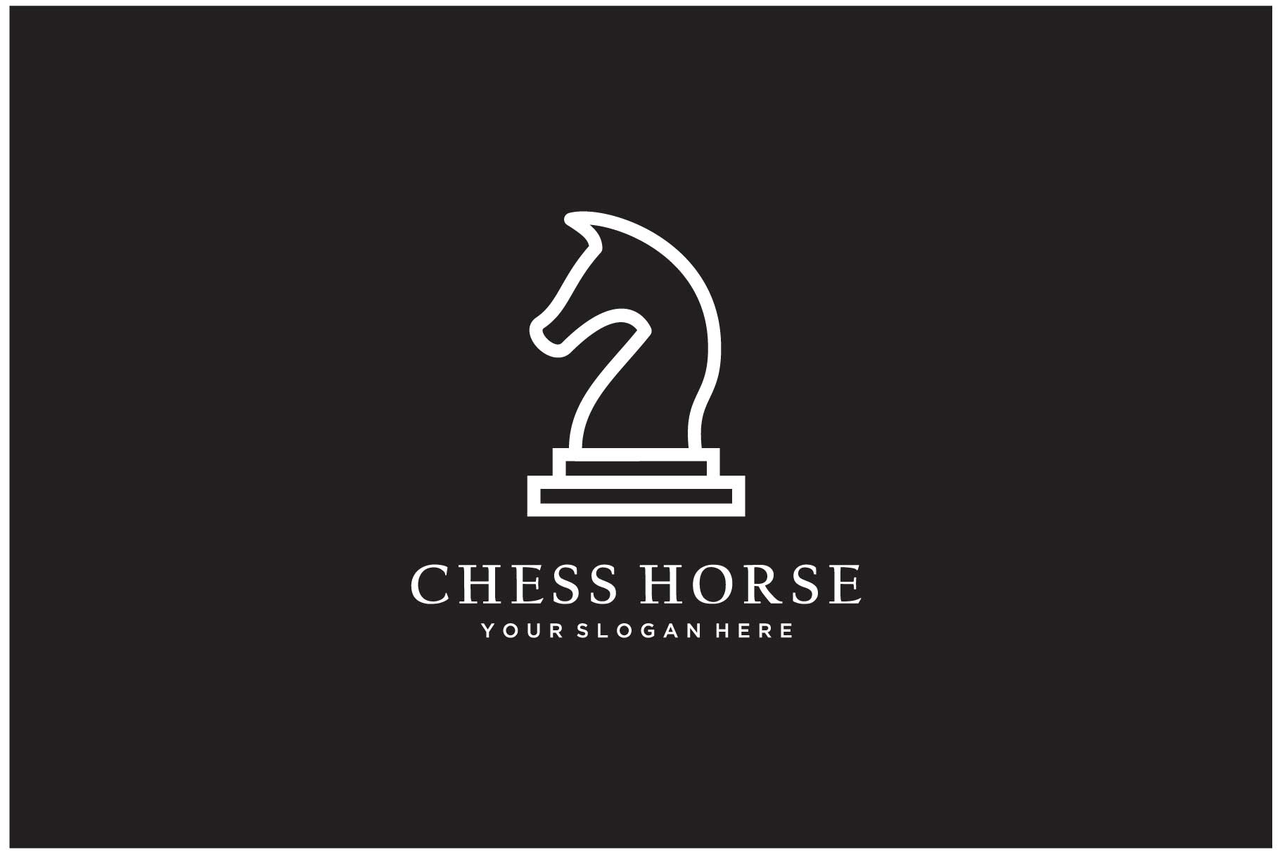 Minimalist Horse Stallion Line Art Logo Graphic by sore88 · Creative ...