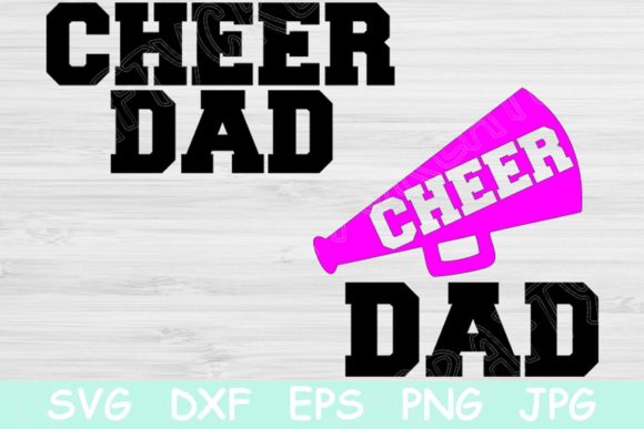 Cheer Dad Svg, Cheer Svg Cheerleading. Graphic by TiffsCraftyCreations ...