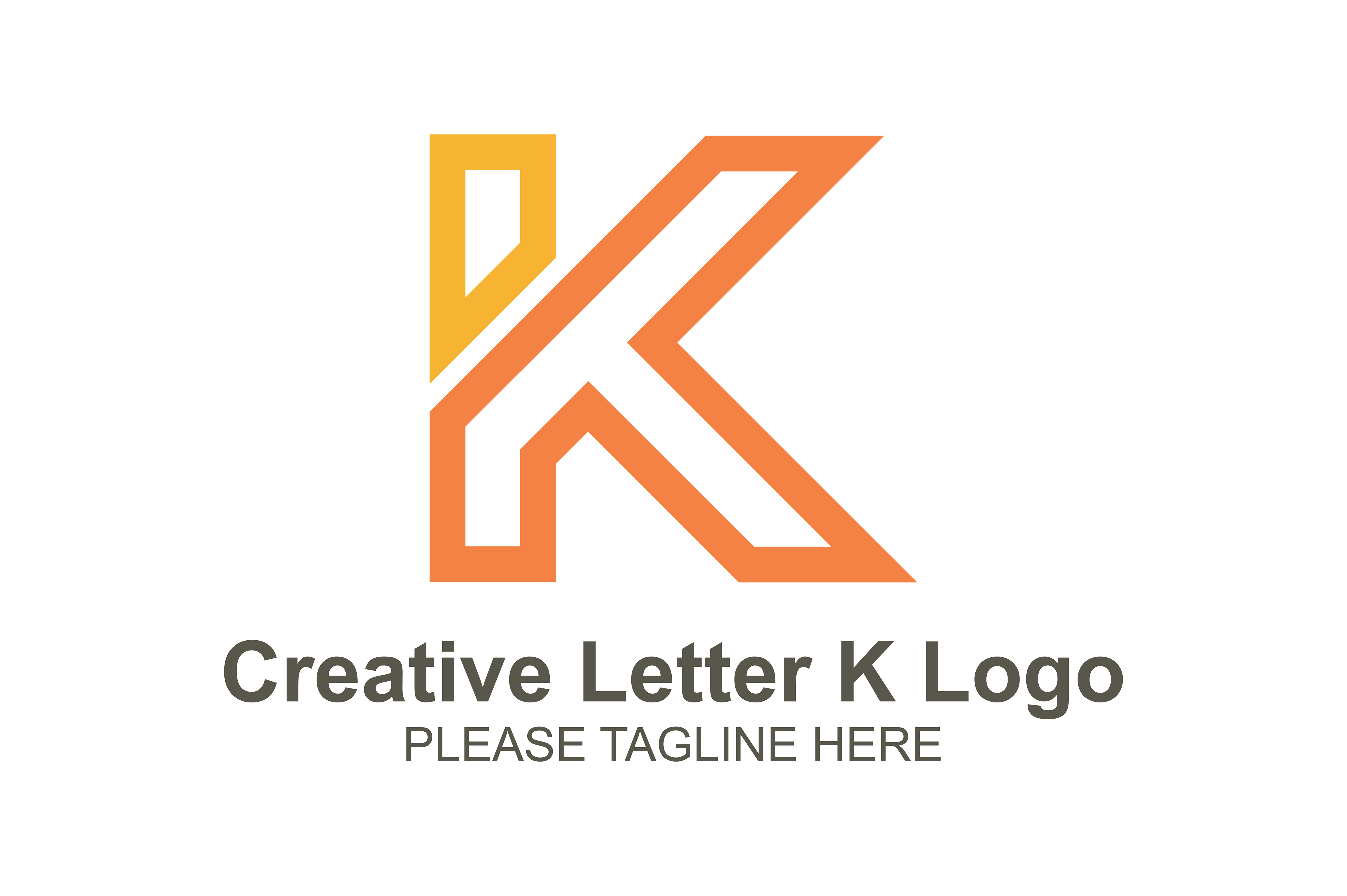 Creative Letter K Logo Graphic by merahcasper · Creative Fabrica