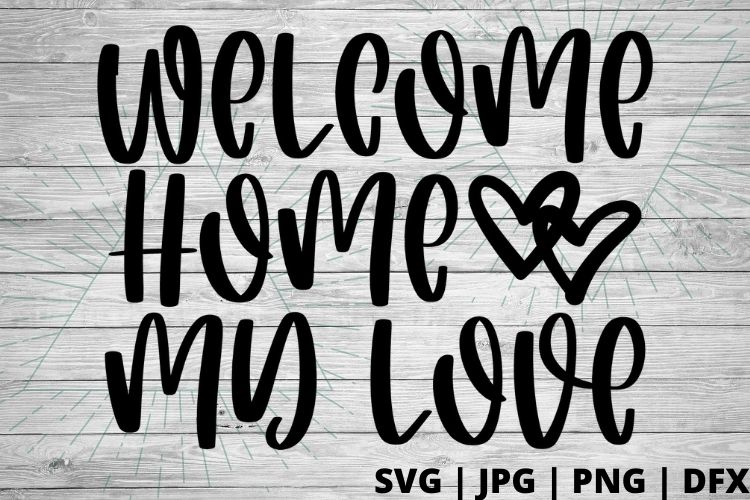 Welcome Home Graphic by Talia Smith · Creative Fabrica