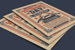 US Veterans Day Flyer Template Graphic by sistecbd · Creative Fabrica