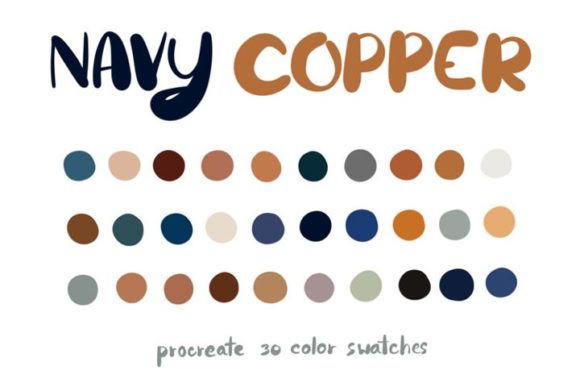 NAVY / COPPER