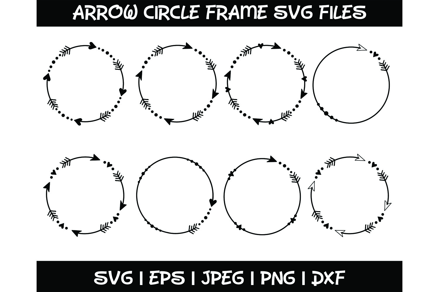 Circle Monogram Svg Cut File Graphic by MeshaArts · Creative Fabrica