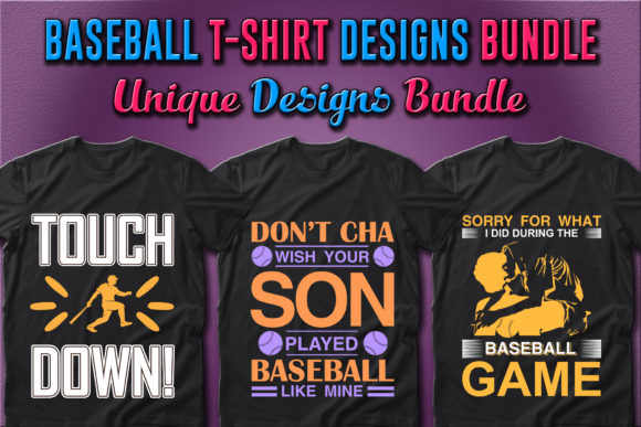 Baseball T-shirt Design 7 Graphic by merchvector · Creative Fabrica