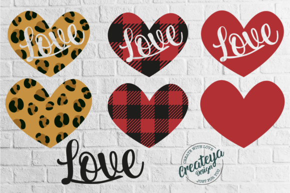 Leopard Print Heart SVG, Valentine Graphic by VitaminSVG · Creative Fabrica