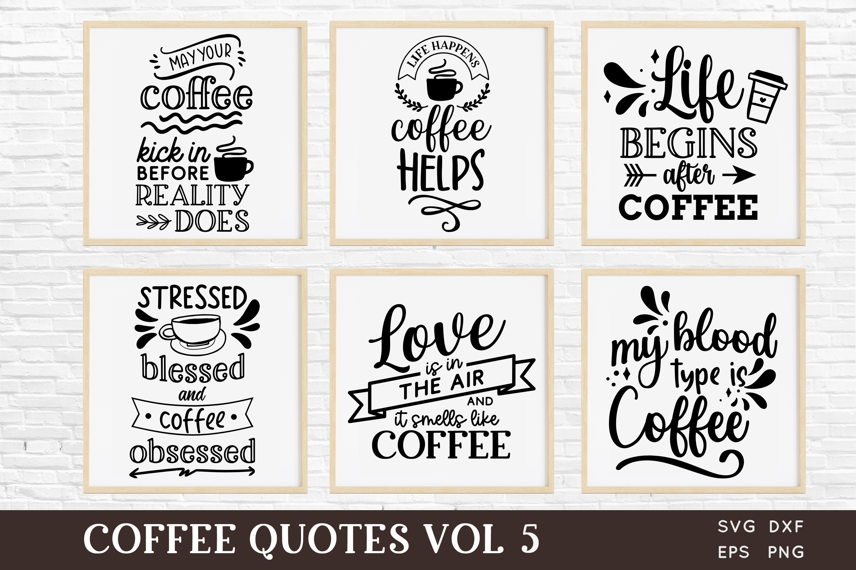 Download Coffee Quotes Svg Bundle Vol 5 Graphic By Peachycottoncandy Creative Fabrica