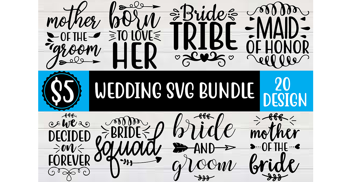 Download Wedding Svg Bundle Bundle Creative Fabrica