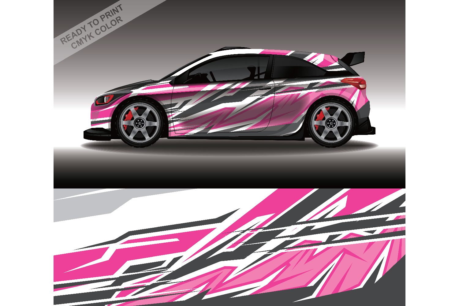 Decal Car Wrap Design Vector Livery Race Graphic By Graphic Creative Fabrica