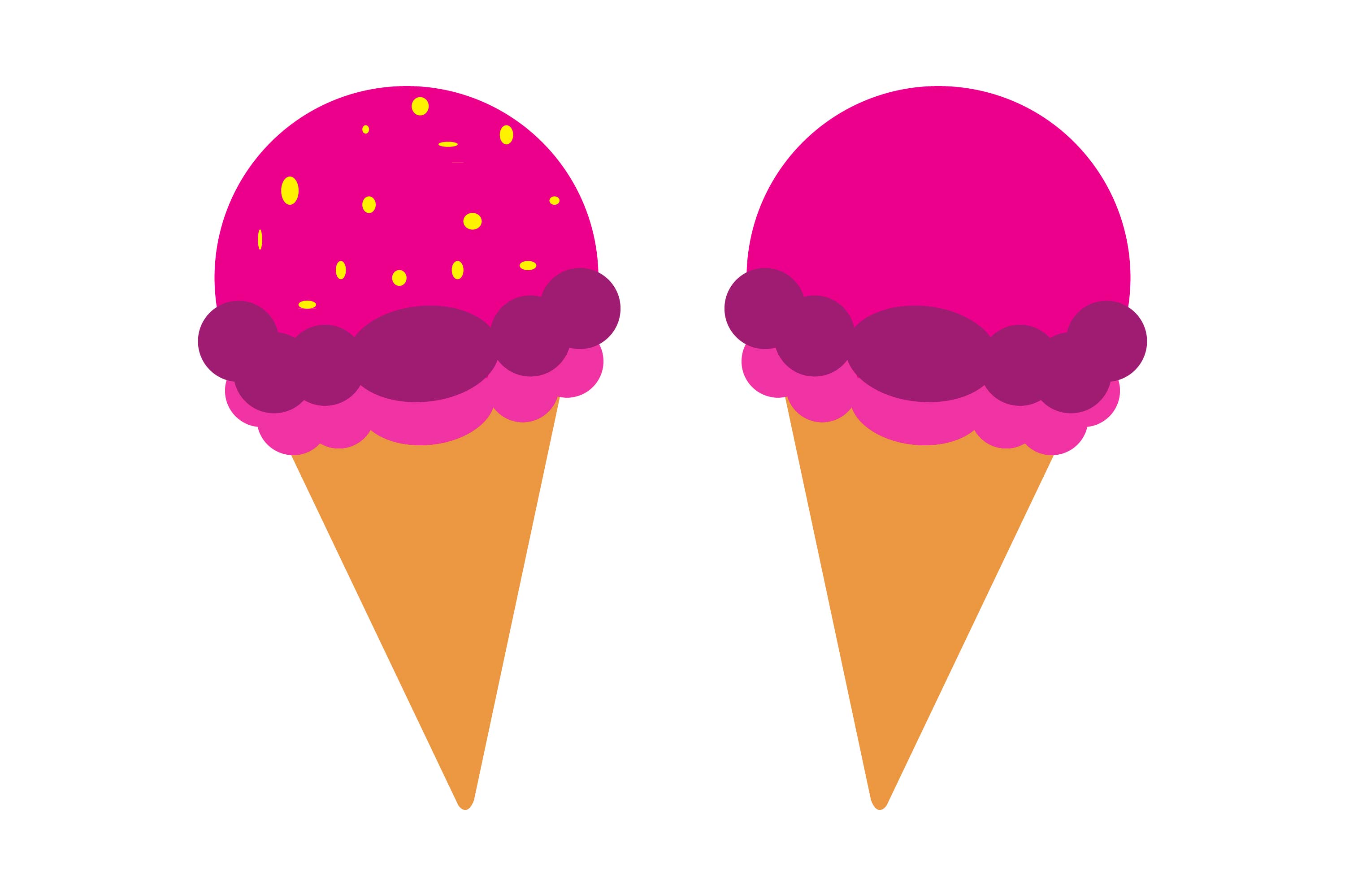 Pink ice cream scoop close-up - Free Photo (4dEMlb) - Noun Project