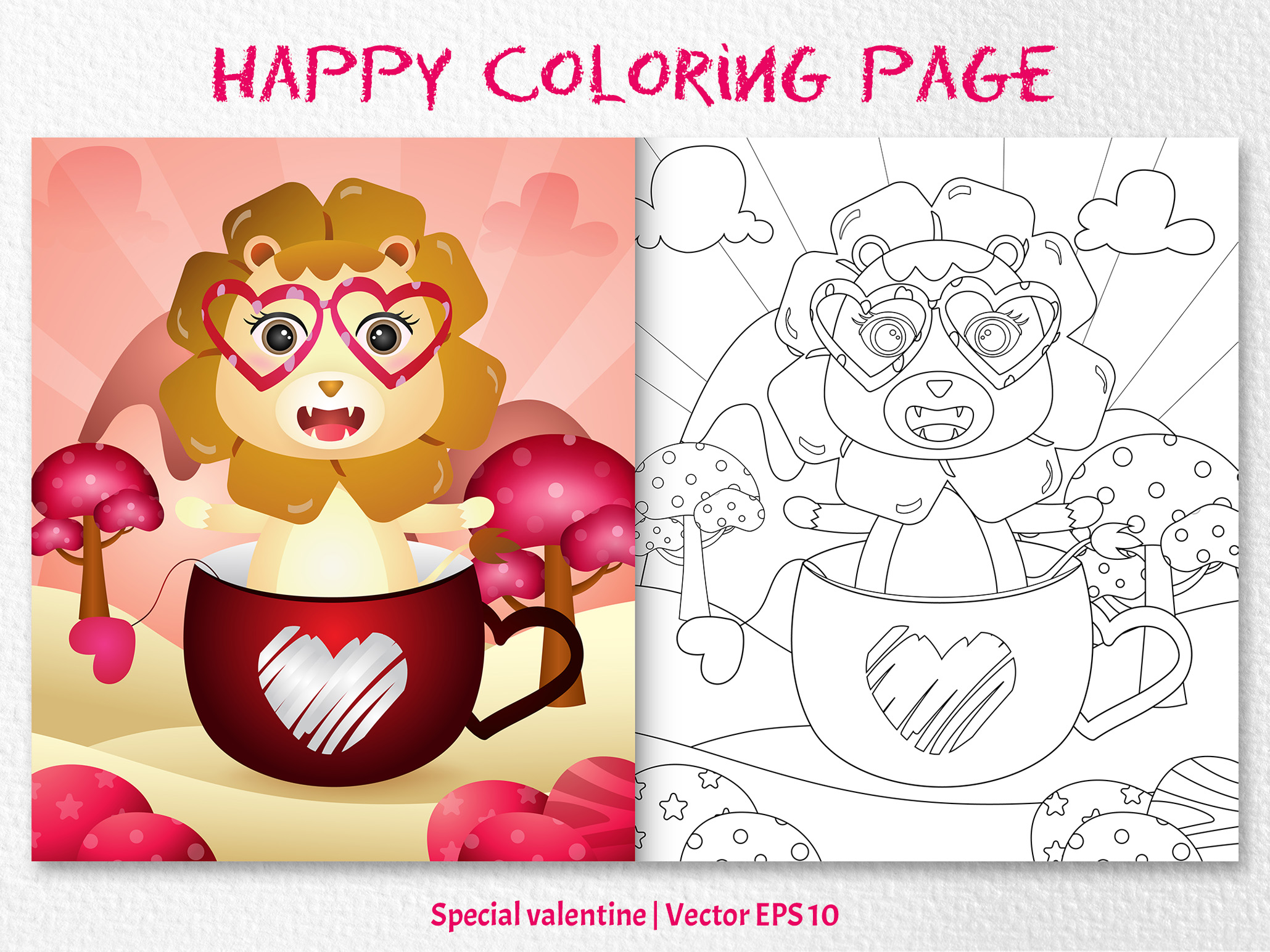 a-cute-lion-coloring-pages-graphic-graphic-by-wijayariko-creative