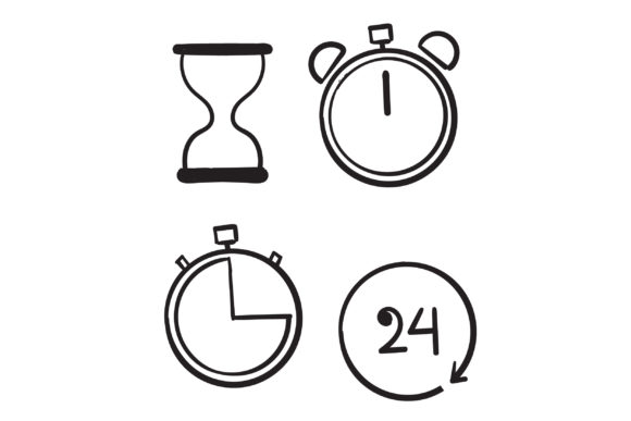https://www.creativefabrica.com/wp-content/uploads/2021/01/16/doodle-Time-and-Clock-set-Graphics-7809940-1-1-580x387.jpg