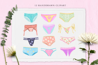 Big Girl Panties Girl Power Clipart Graphic by Naughty Pen · Creative  Fabrica