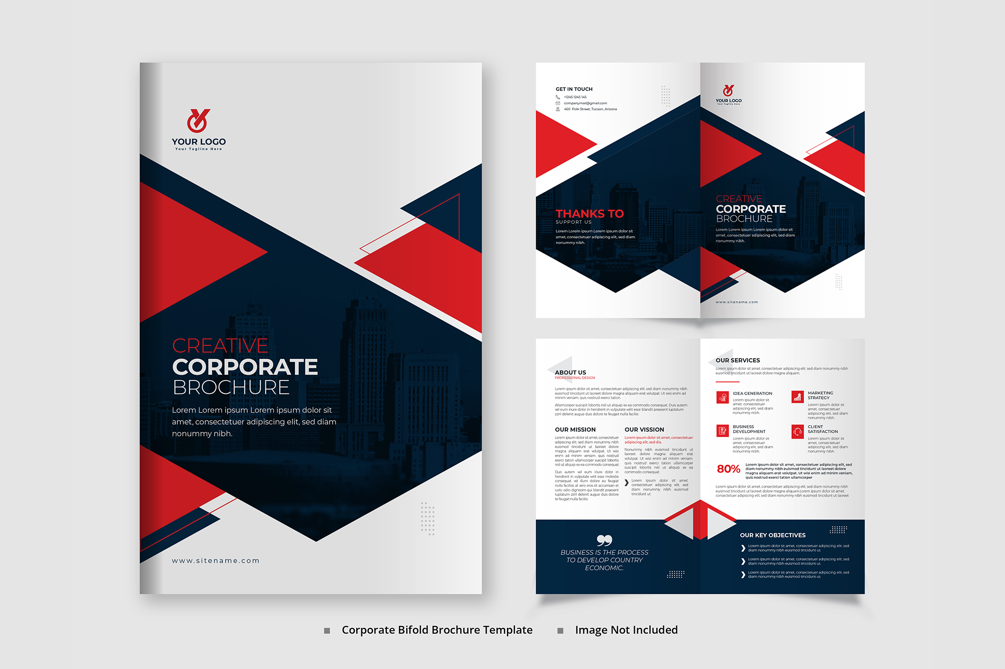 Professional Bifold Brochure Design Graphic By Layout Design · Creative