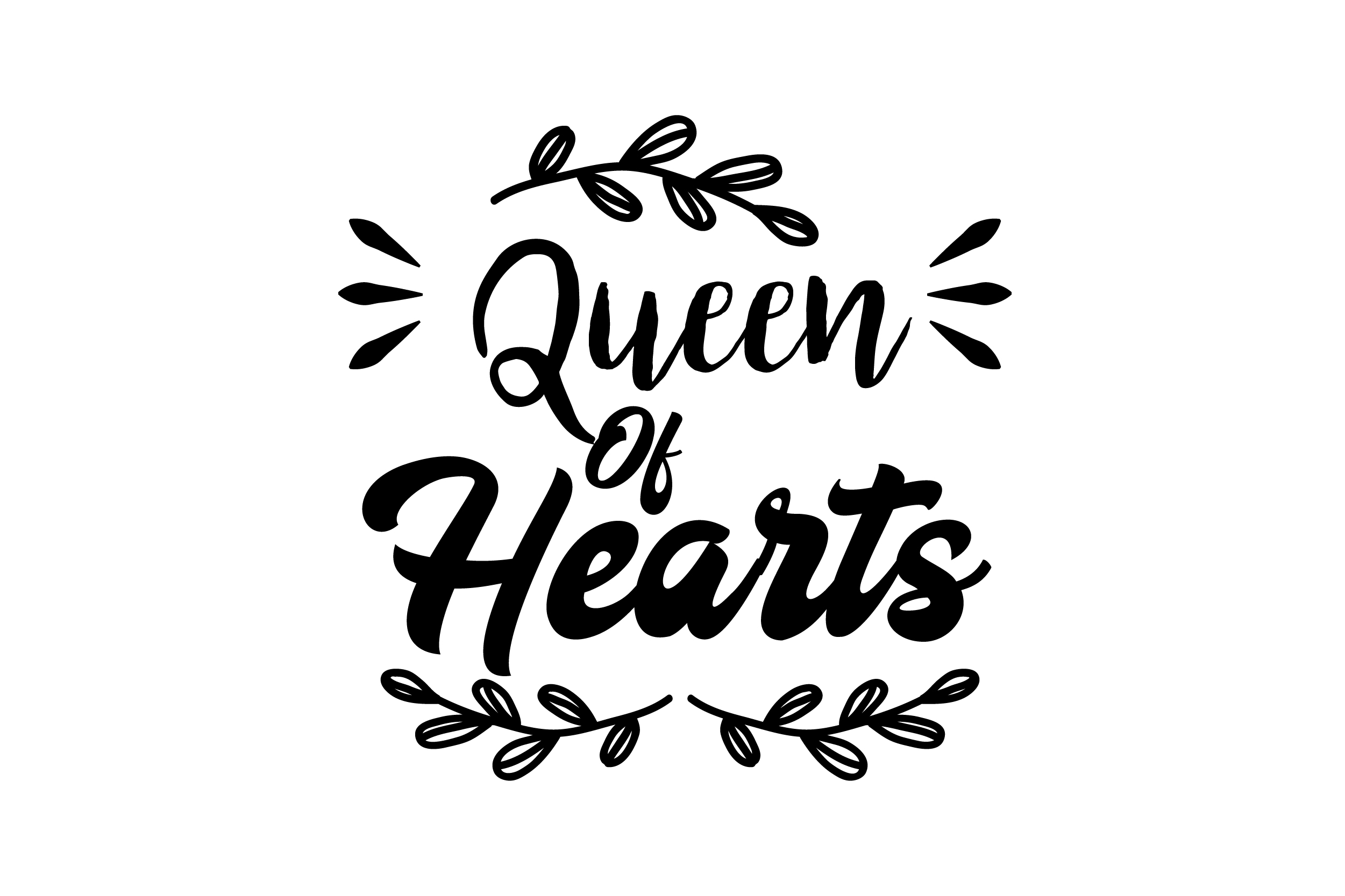 Queen of Hearts Graphic by blizzzstudio · Creative Fabrica