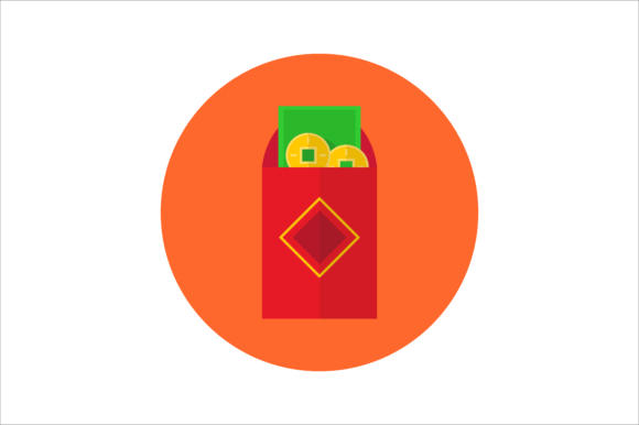 Red Envelope Vector Chinese New Year Flat Icon Stock Illustration -  Download Image Now - Red Envelope, Chinese New Year, Envelope - iStock